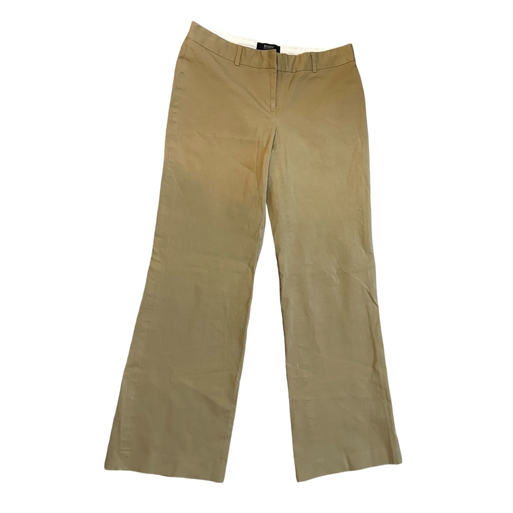 Victoria’s Secret Body by Victoria‎ Marisa Fit wide leg pants tan cotton size 6